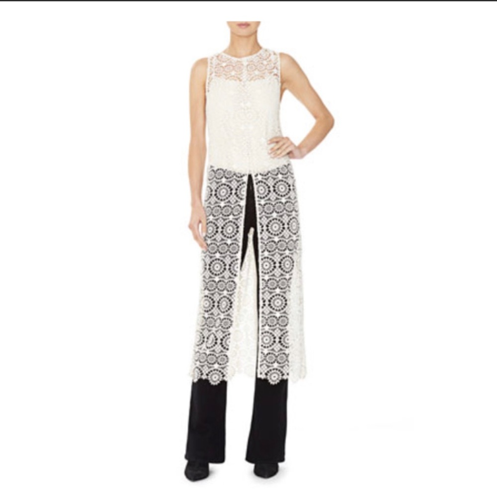 Alice + Olivia Gretchen Crochet Tunic